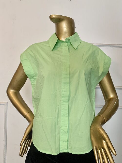 Mint Green Sleeveless Top