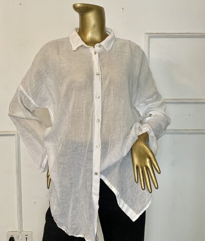 White See Through Shirt - Image 1