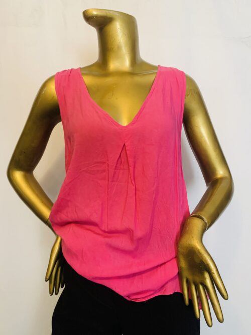 Pink Sleeveless Top