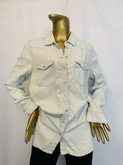 Denim Blue Shirt - Image 1