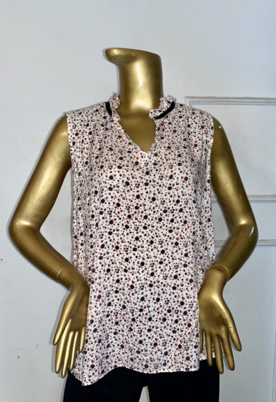 Sleeveless Floral Top - Image 1