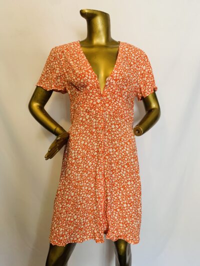 Orange Dress {Size | 12} - Image 1