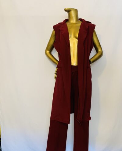 IMG_0464 Whine Color 2 Piece | Declutter Dress { Size | 16 } - Image 1