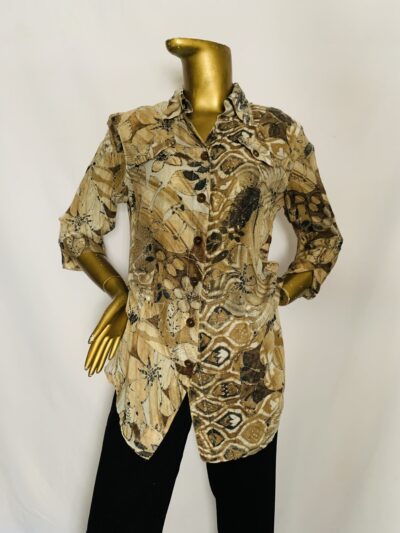 IMG_0512 Brown Top { Size | 12 } - Image 1