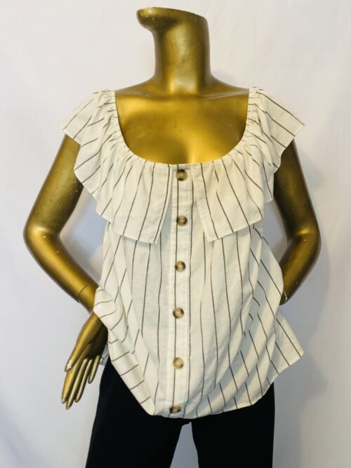White / Brown Top {Size | 22}