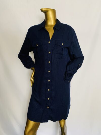 Blue Shirt Dress {Size | 12} - Image 1