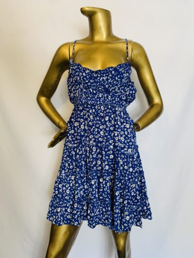 IMG_7521 Blue Sleeveless Dress {Size | 12} - Image 1