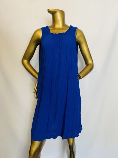 Deep Blue Sleeveless Dress {Size | 12} - Image 1