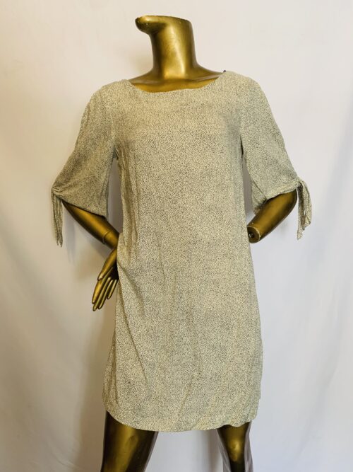 White / Black Dot Dress {Size | 12}