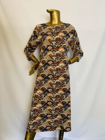 Brown Stretchy Dress {Size | 16} - Image 1