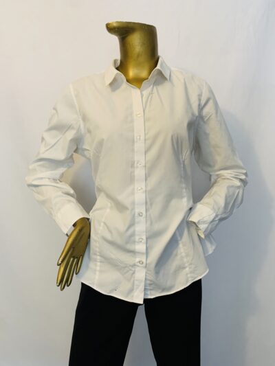 White Plain Shirt {Size | 12} - Image 1