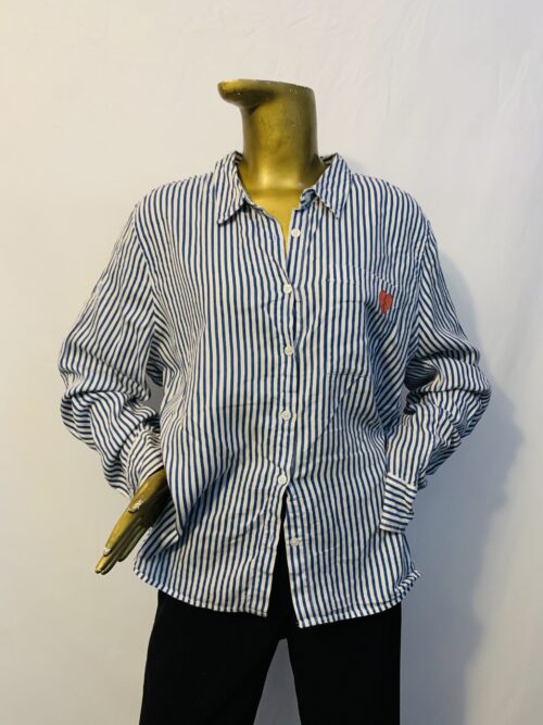 Blue Stripe Shirt {Size | 12}