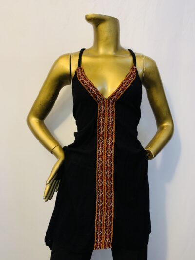 IMG_8211 Black / Brown Top {Size | 12} - Image 1