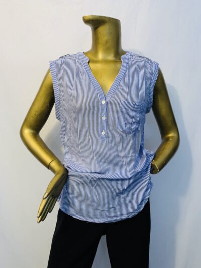Blue Stripe Top {Size | 12} - Image 1