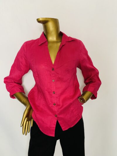 Pink Plain Shirt {Size | 12} - Image 1